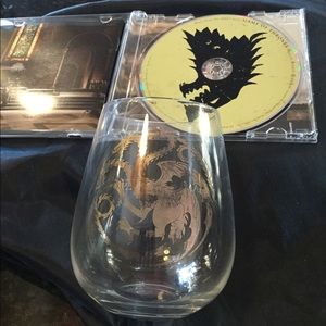 Game of Thrones CD and Game of Thrones Glass